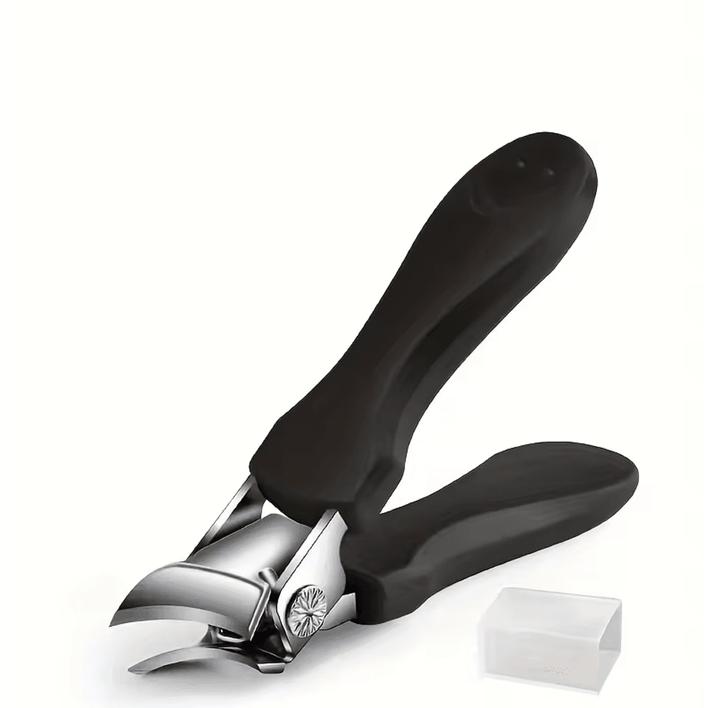 Professional Nail Clippers For Thick Hard Toenails Ergonomic SplashProof Design 6