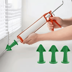 3-piece sealed nozzles tool set – multi-caliber sealant & cleaning nozzles