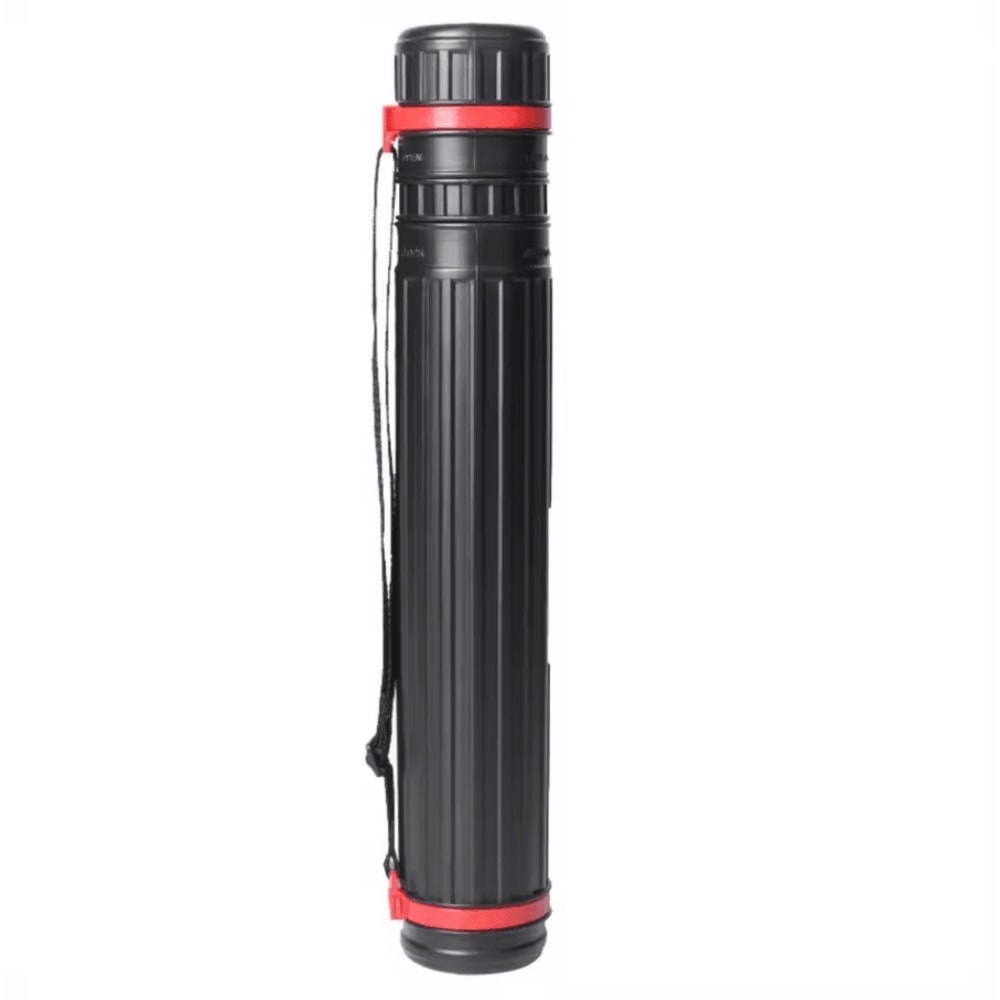 Portable Drawing Tube Adjustable Expandable Art Storage With Shoulder Strap 5
