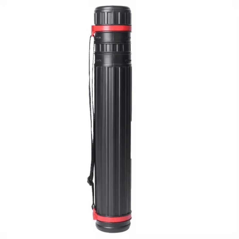 Portable Drawing Tube Adjustable Expandable Art Storage With Shoulder Strap 5