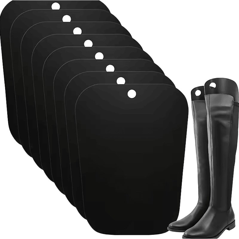 8PCS Black Plastic Shoe Shaper Durable HighEnd Shoe Stretch Support Accessories 0