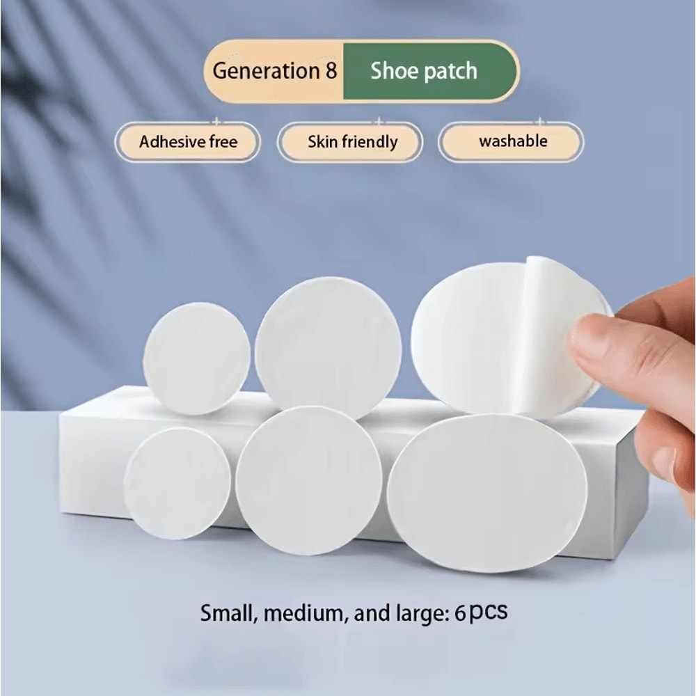 6PCS Sports Shoe Wear Repair Patch AntiWear SelfAdhesive Shoe Pads 5