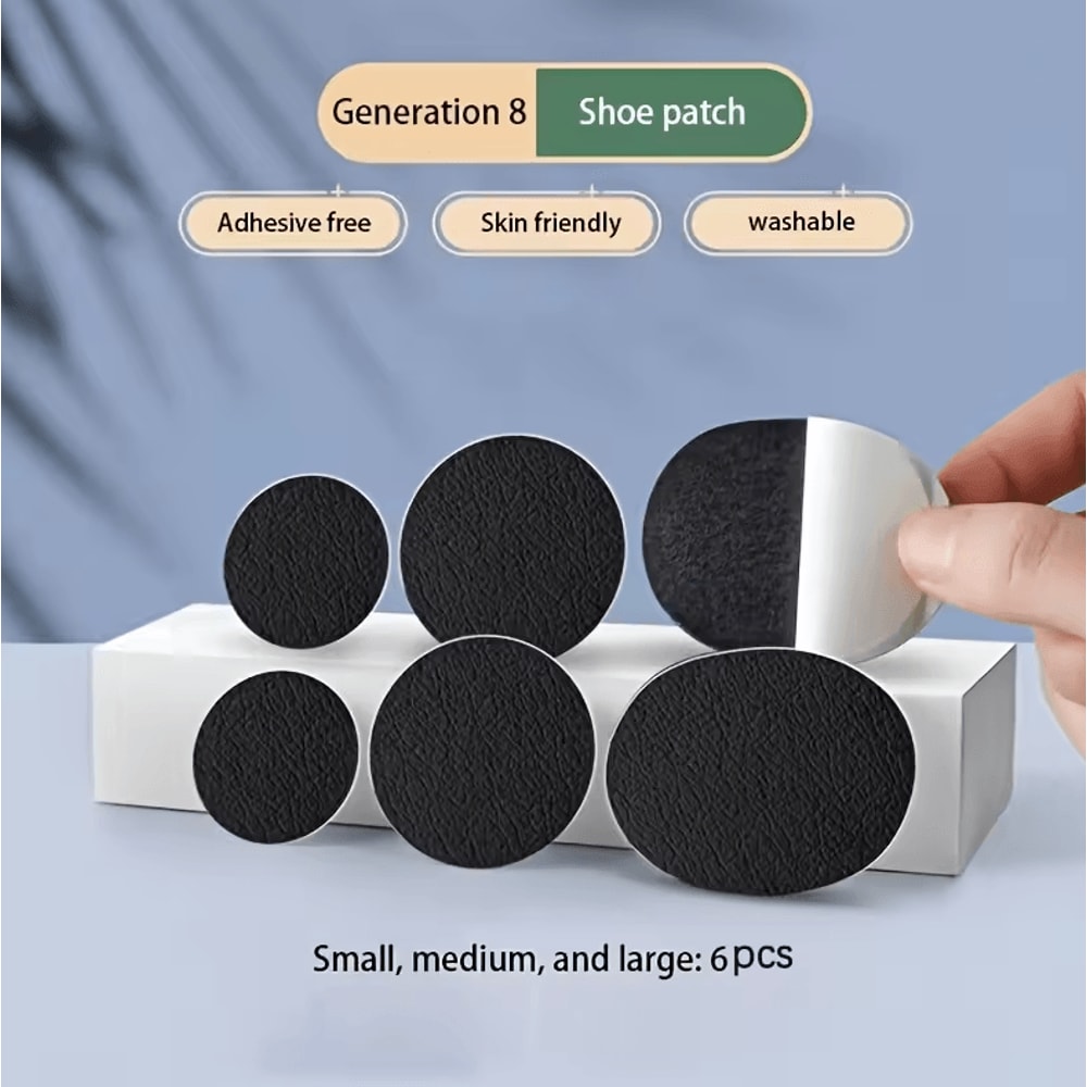 6PCS Sports Shoe Wear Repair Patch AntiWear SelfAdhesive Shoe Pads 6