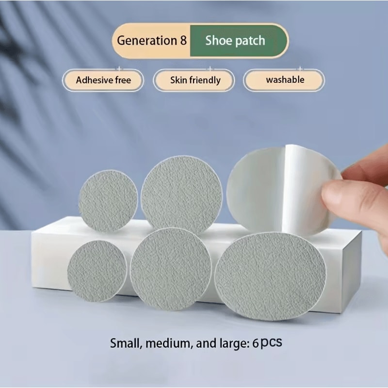 6PCS Sports Shoe Wear Repair Patch AntiWear SelfAdhesive Shoe Pads 7