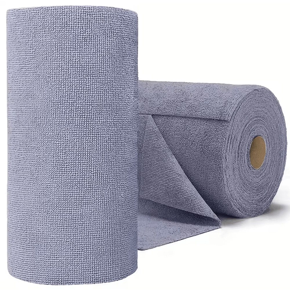 20 SheetsRoll Microfiber Dishcloth MultiFunctional DoubleSided Kitchen Cloth 1