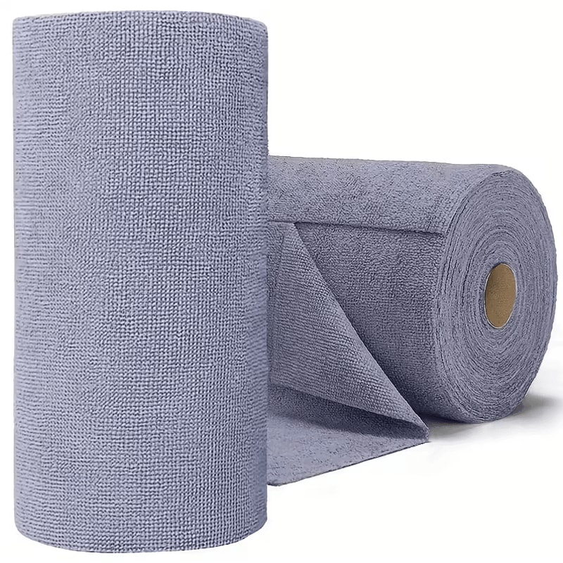 20 SheetsRoll Microfiber Dishcloth MultiFunctional DoubleSided Kitchen Cloth 1