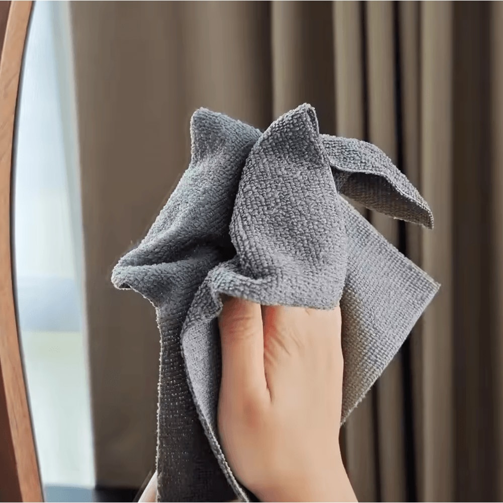 20 SheetsRoll Microfiber Dishcloth MultiFunctional DoubleSided Kitchen Cloth 4