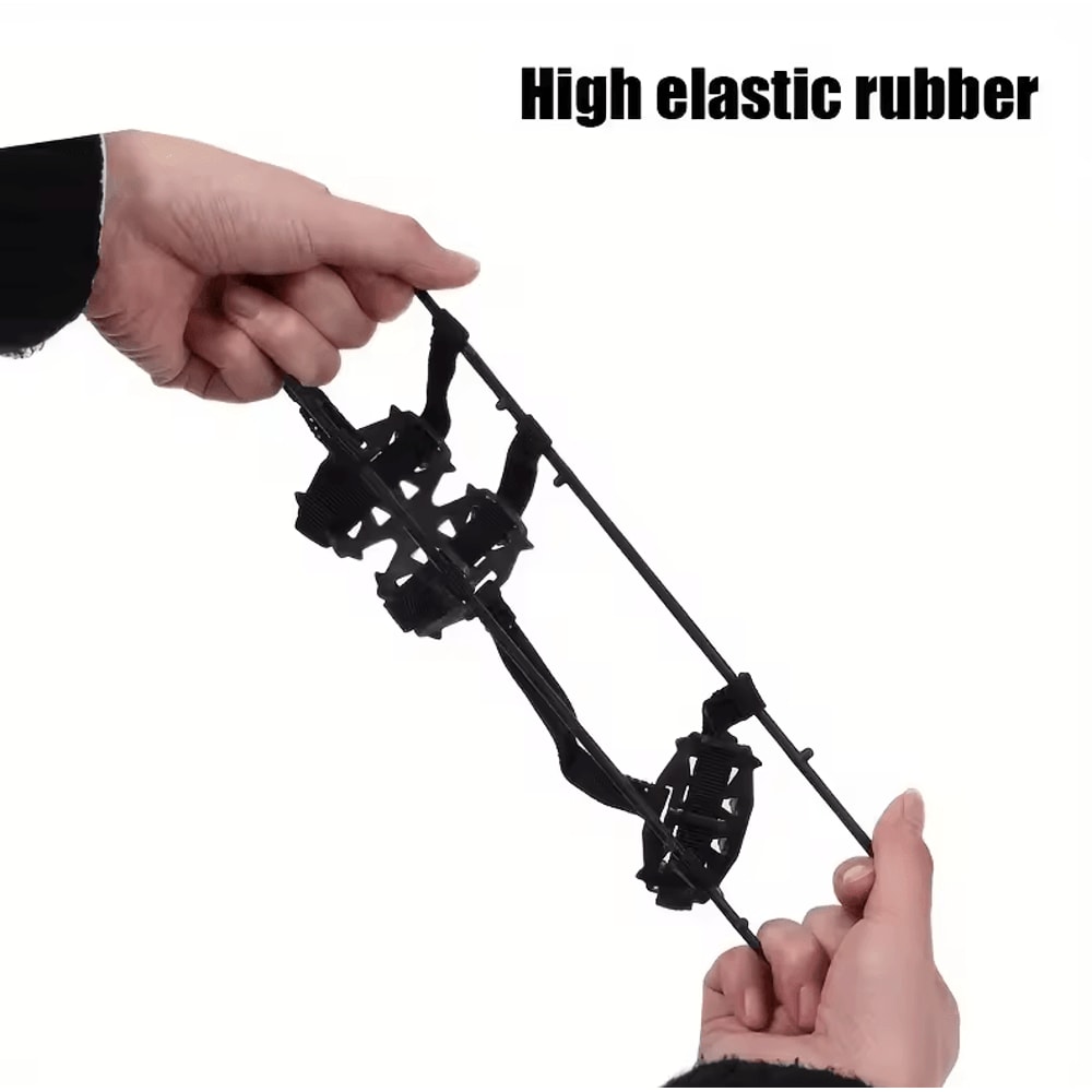 24Tooth AntiSlip Ice Claw Shoe Covers For Outdoor Traction 1