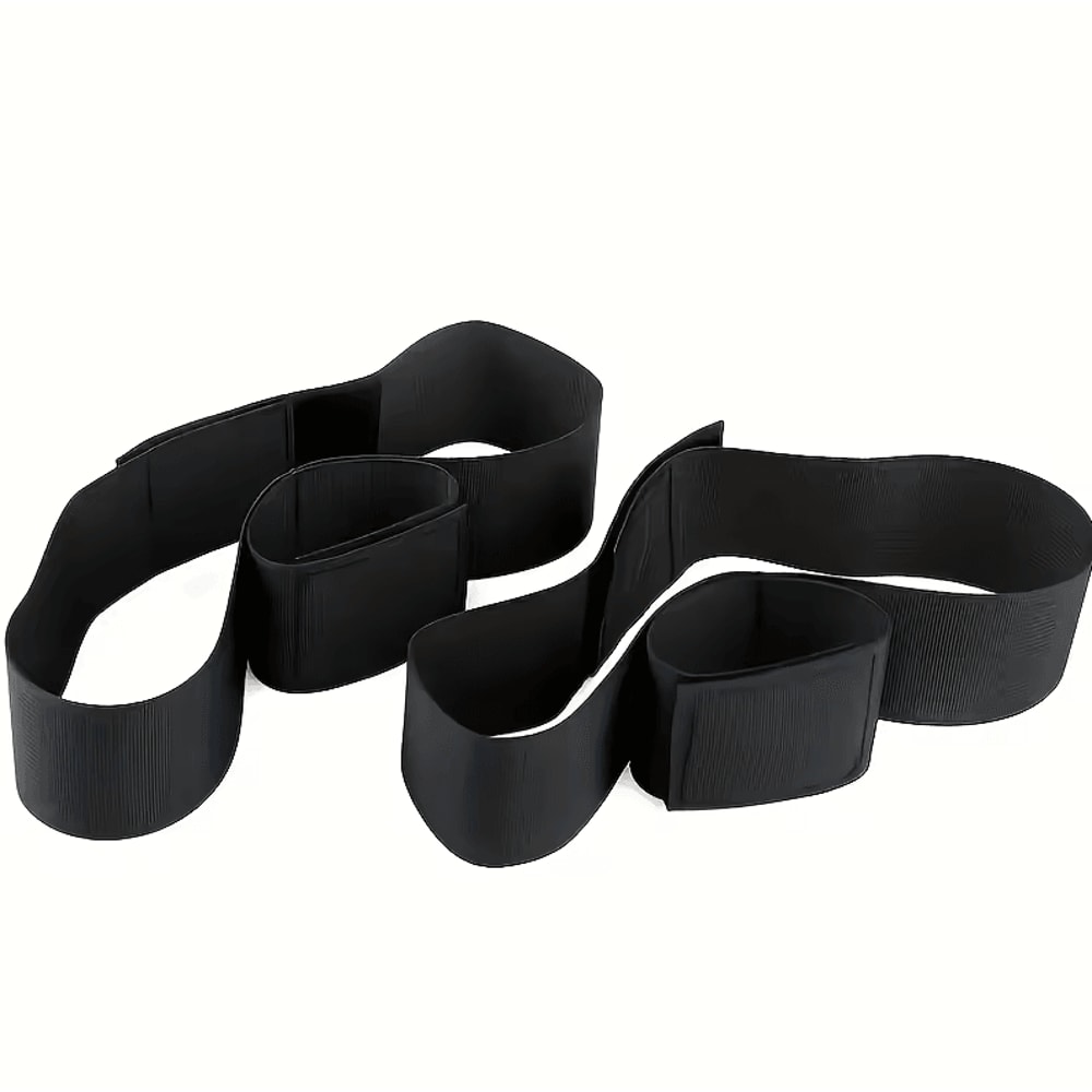Adult BDSM Restraint Wrist Handcuff Set With Hook And Loop Fastening Straps 0