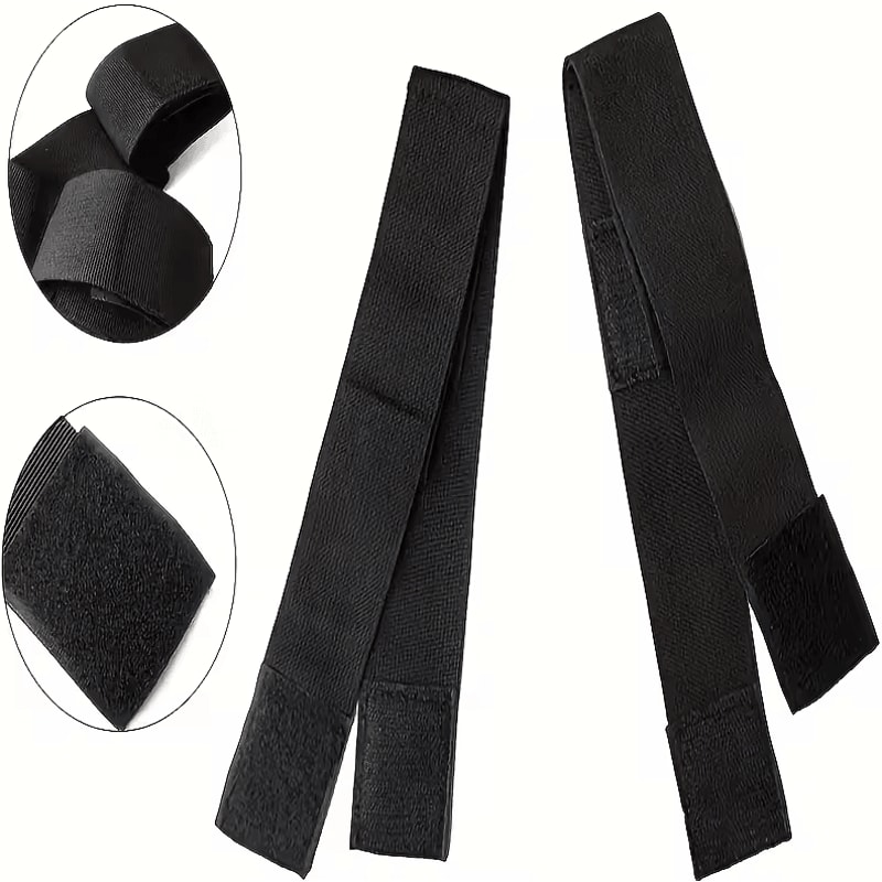 Adult BDSM Restraint Wrist Handcuff Set With Hook And Loop Fastening Straps 2