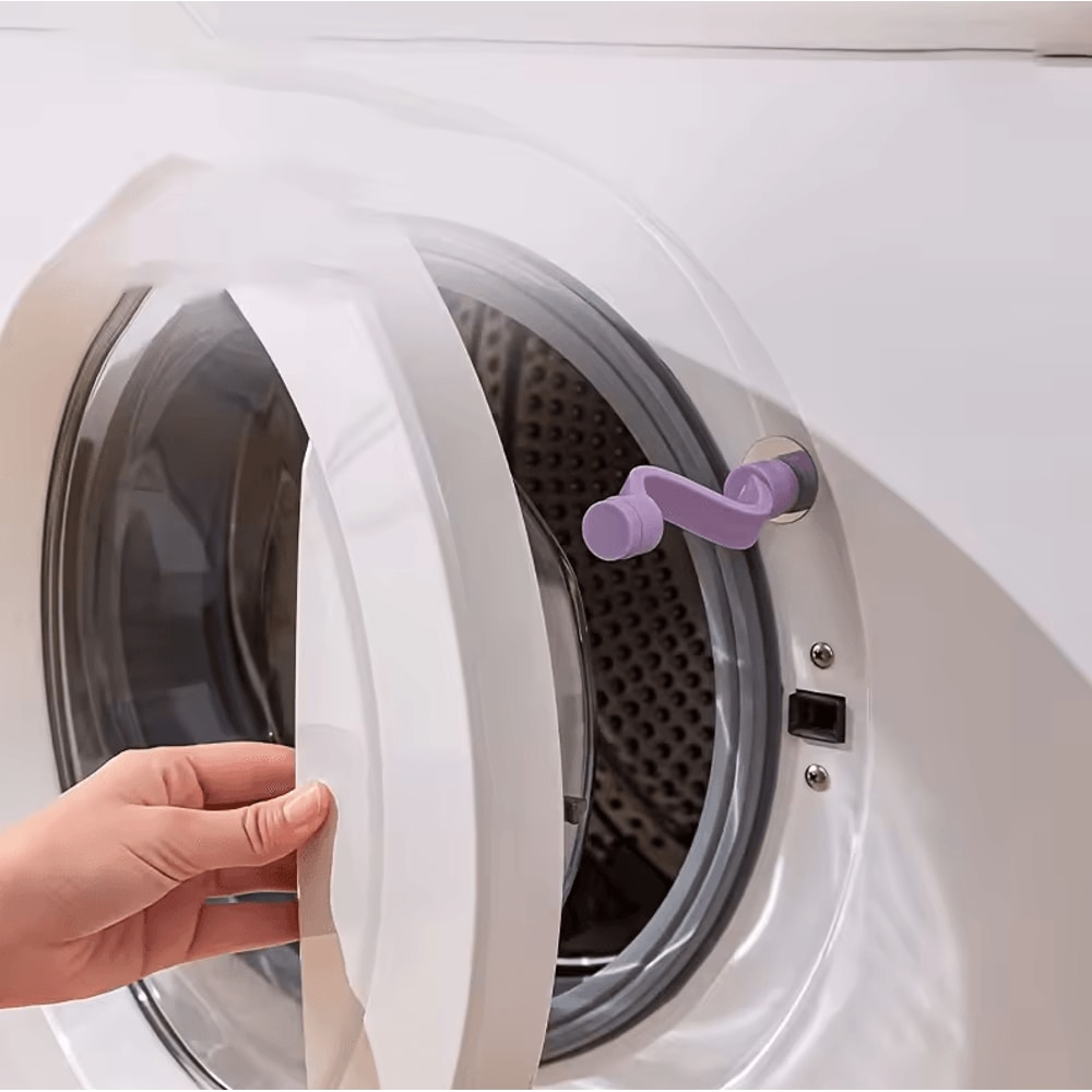 Laundry Door Safety Lock Ventilated AntiMold Washing Machine And Bathtub Protection Clip 4