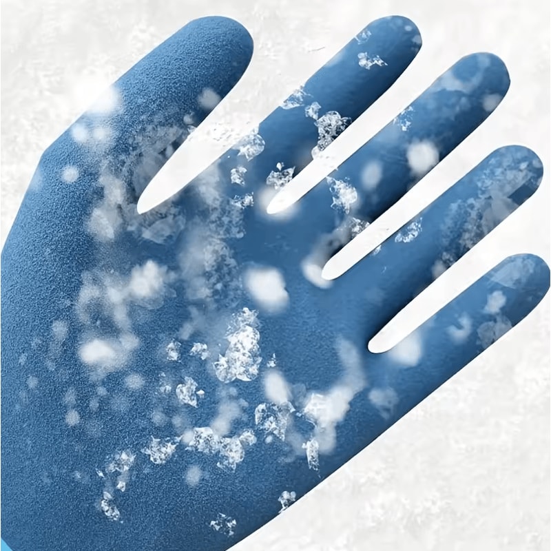 Winter Waterproof And Warm Mechanical Gloves Cold Weather Fishing Outdoor Protection 3