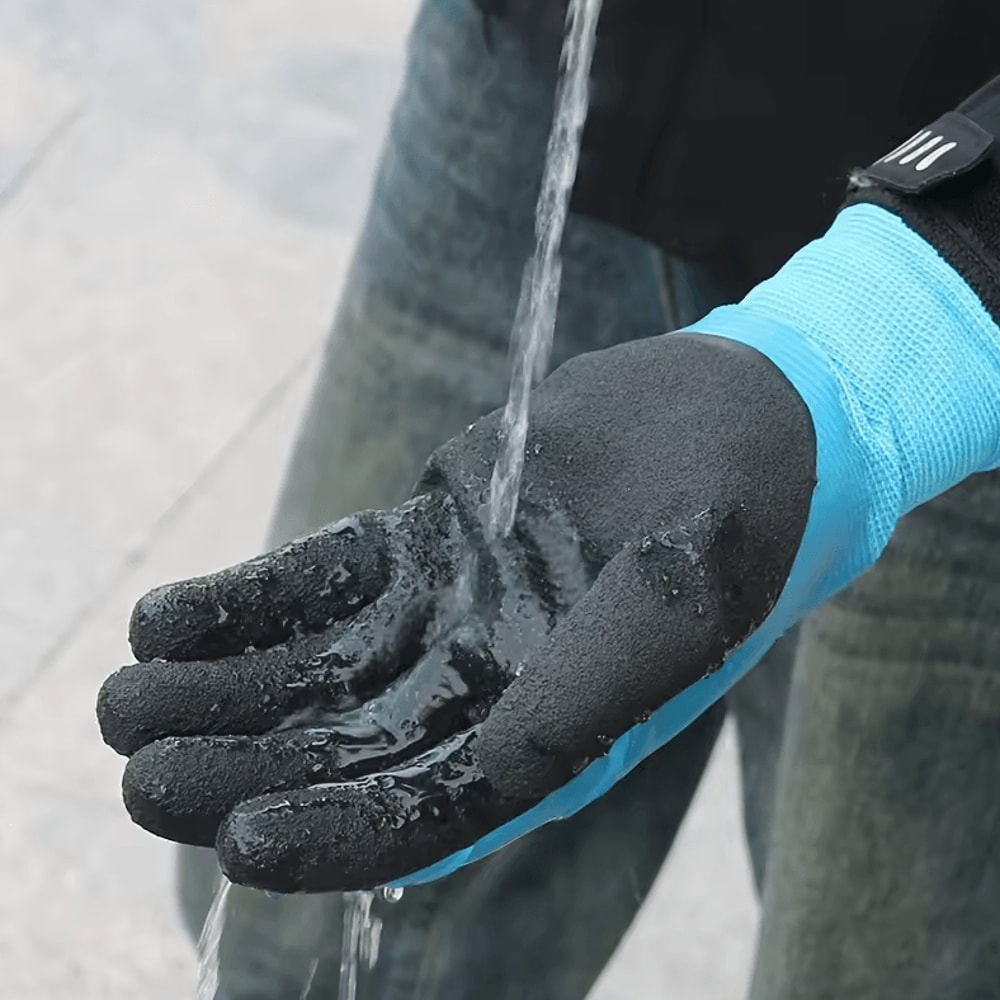 Winter Waterproof And Warm Mechanical Gloves Cold Weather Fishing Outdoor Protection 4