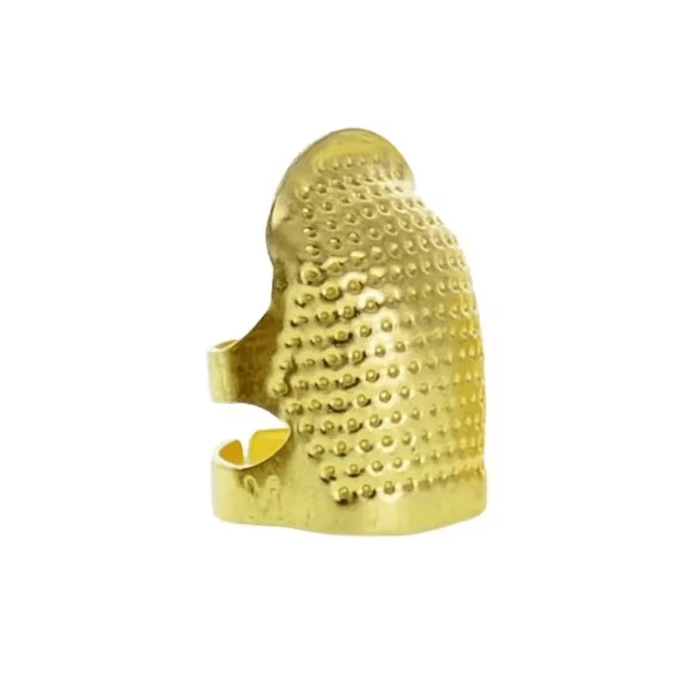 Adjustable Vintage Sewing Thimble Handmade NonSlip Embroidery Finger Holder 6