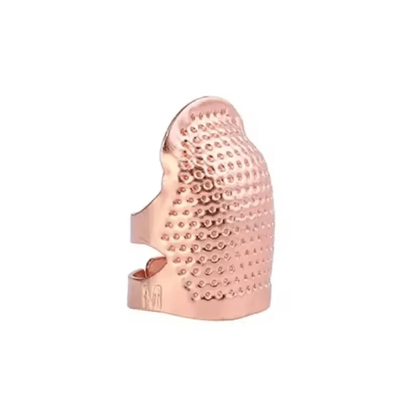 Adjustable Vintage Sewing Thimble Handmade NonSlip Embroidery Finger Holder 7