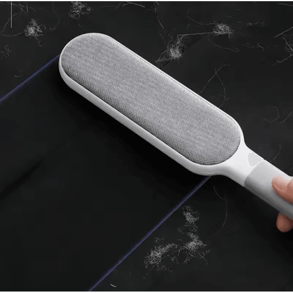 Reusable DoubleSided Pet Hair Remover Brush Manual Electrostatic Dust Lint Cleaner 3