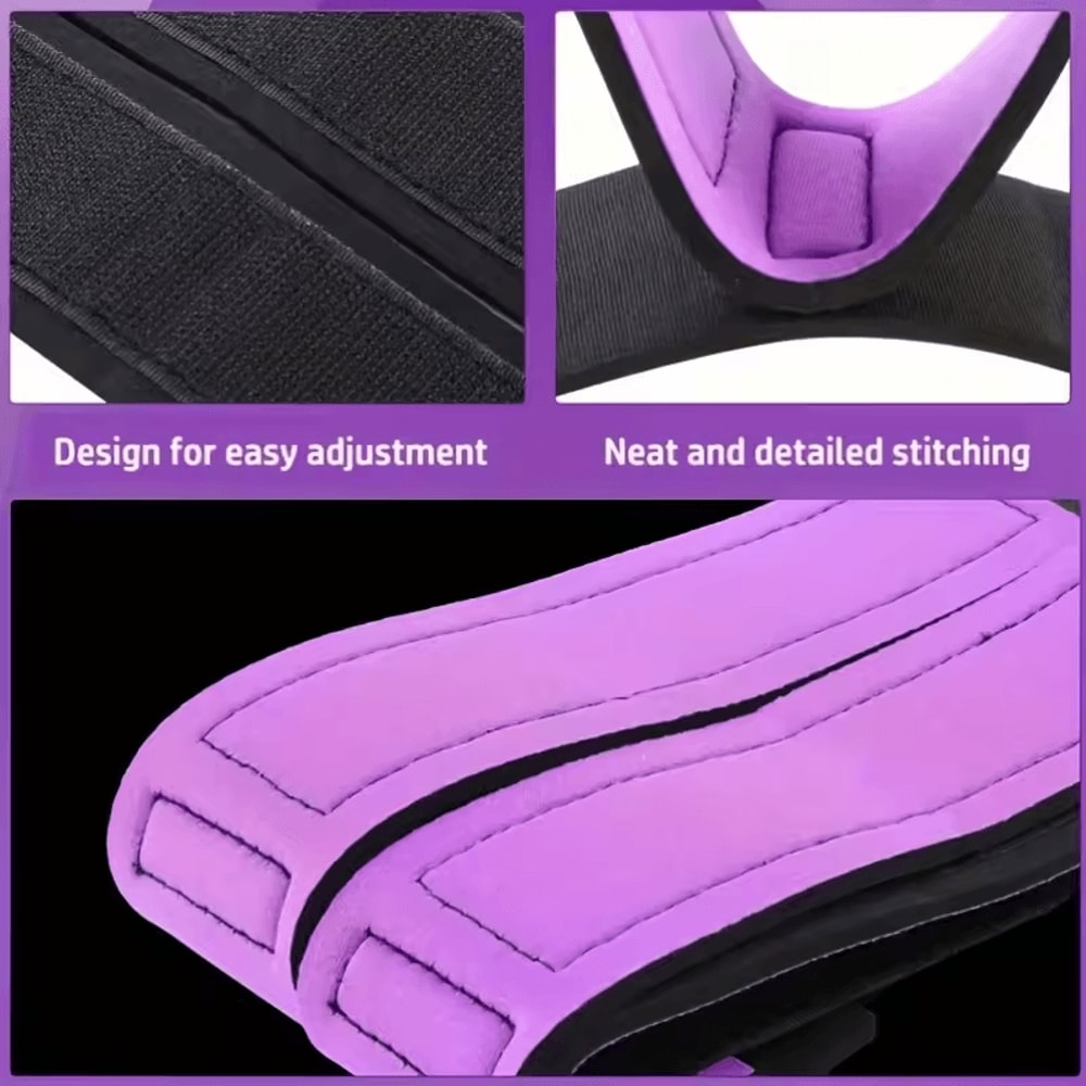 2Piece Adjustable BDSM Cuff And Thigh Holster Set Womens Padded Comfort Restraints 3