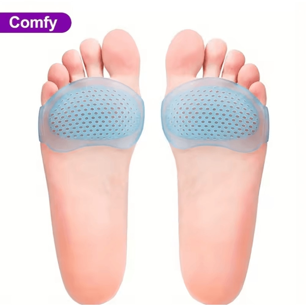 Silicone Metatarsal Pads For Arch Support Pain Relief Gel Cushions For Running Comfort 1
