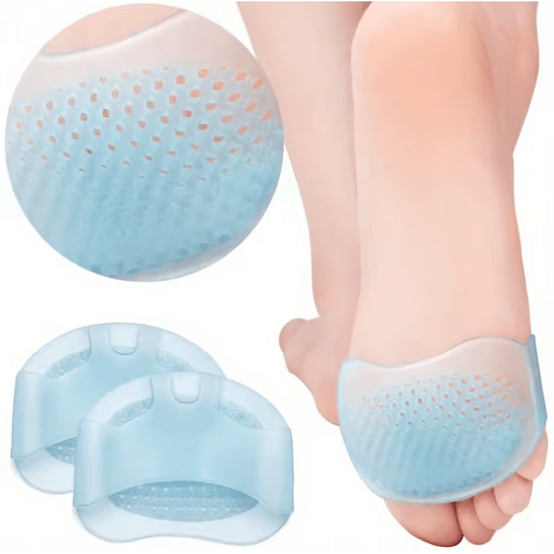 Silicone Metatarsal Pads For Arch Support Pain Relief Gel Cushions For Running Comfort 4