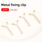 4pcs Invisible Waist Tightening Metal Clips Adjustable Button Clips For Jeans Clothing 2