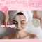 6Piece Pink Heart Shaped Facial Mask Mixing Bowl Set DIY Skincare Tool With Scraper 2
