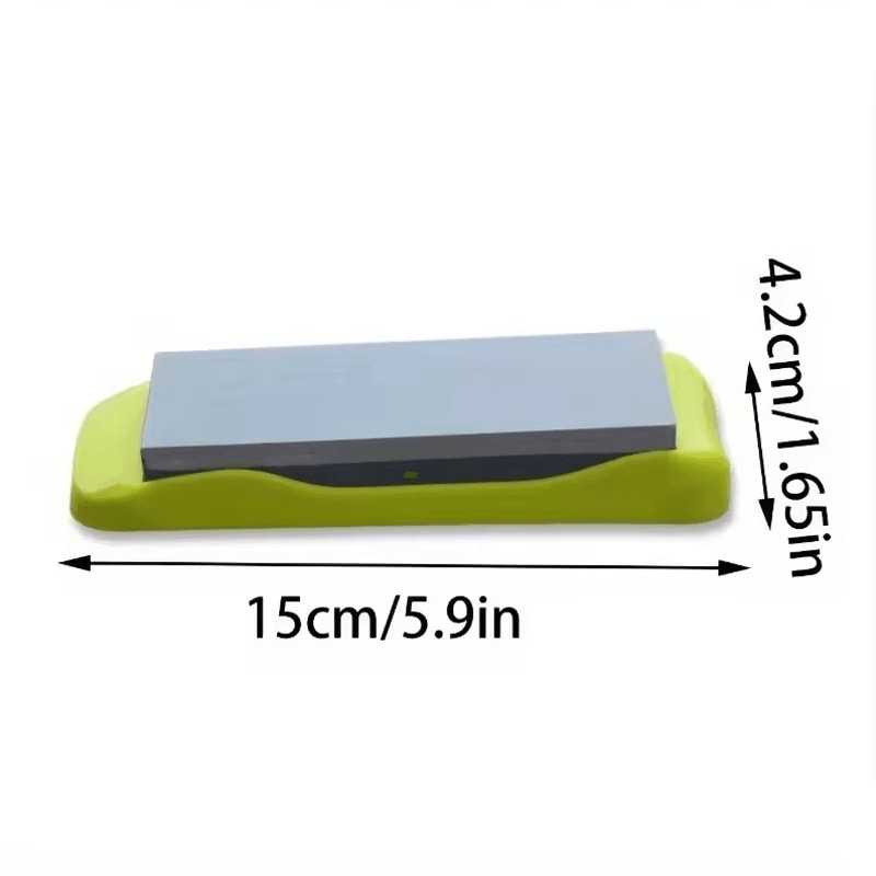 Advanced DoubleSided Diamond Sharpening Stone High Hardness Whetstone With NonSlip Base 1