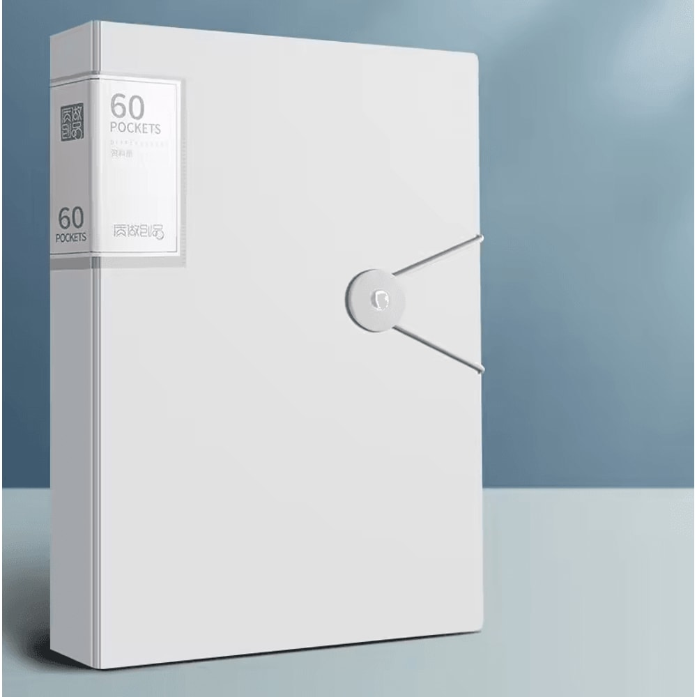 60Pocket A4 Folder File Bag High Transparency Waterproof Document Organizer 5