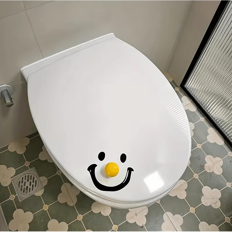 Dopamine Smile Ball Toilet Lid Lifter Handheld Toilet Seat Cover Opener For Bathroom 0