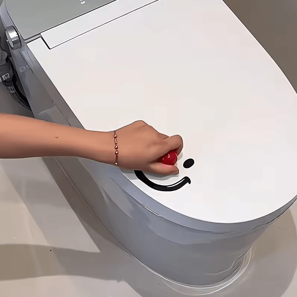 Dopamine Smile Ball Toilet Lid Lifter Handheld Toilet Seat Cover Opener For Bathroom 3