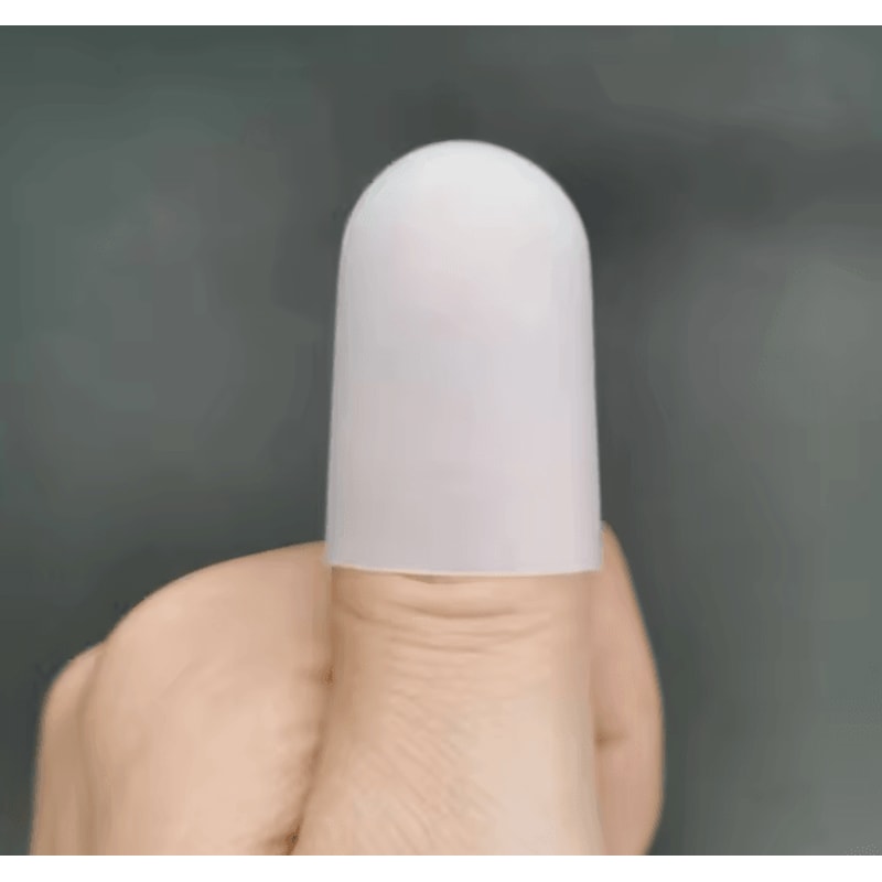 Silicone Finger Protector Sleeve Cover AntiCut Heat Resistant Finger Sleeves For Kitchen Cooking 4