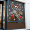 Christmas Decorative Window Stickers Festive Clock Wall Decals For Holiday Shop Home 3