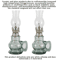 Retro Windproof Glass Oil Lamp Mini Kerosene Lantern With Handle For Indoor Use Emergency Lightin 8