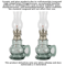 Retro Windproof Glass Oil Lamp Mini Kerosene Lantern With Handle For Indoor Use Emergency Lightin 8