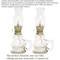 Retro Windproof Glass Oil Lamp Mini Kerosene Lantern With Handle For Indoor Use Emergency Lightin 7