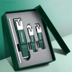 high-grade household nail clipper set – universal portable pedicure tools for men & women