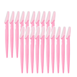 eyebrow trimmer blade shaver – portable face razor for eyebrow & facial hair removal