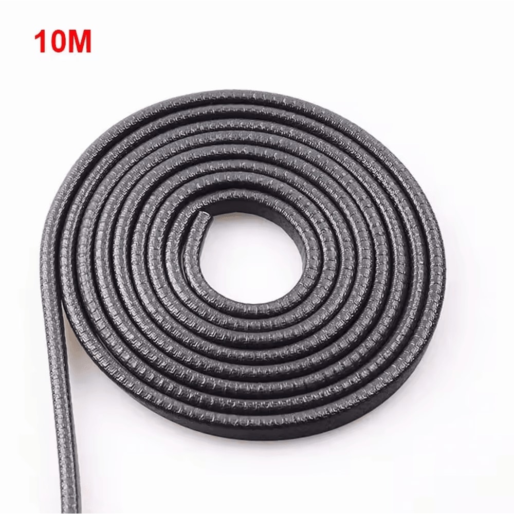 10m Car Rubber Edging Protection Strip Door Edge Guards Side Protector Trim Molding 6
