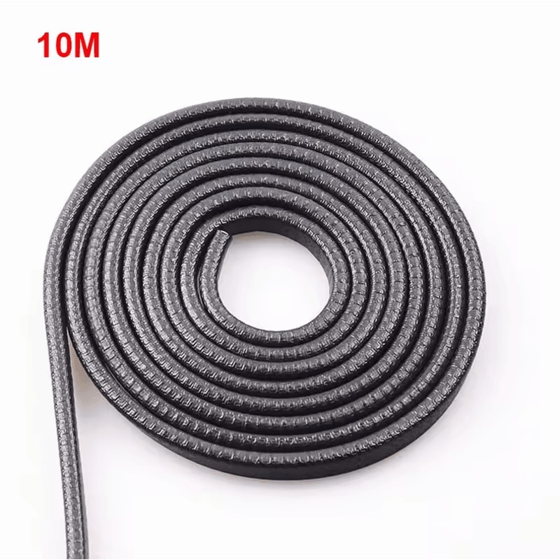 10m Car Rubber Edging Protection Strip Door Edge Guards Side Protector Trim Molding 6