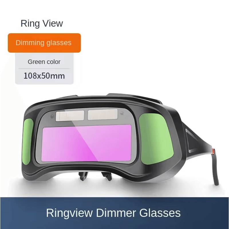 True Color Smart Auto Darkening Welding Goggles Solar Welder AntiGlare Eye Protection 4