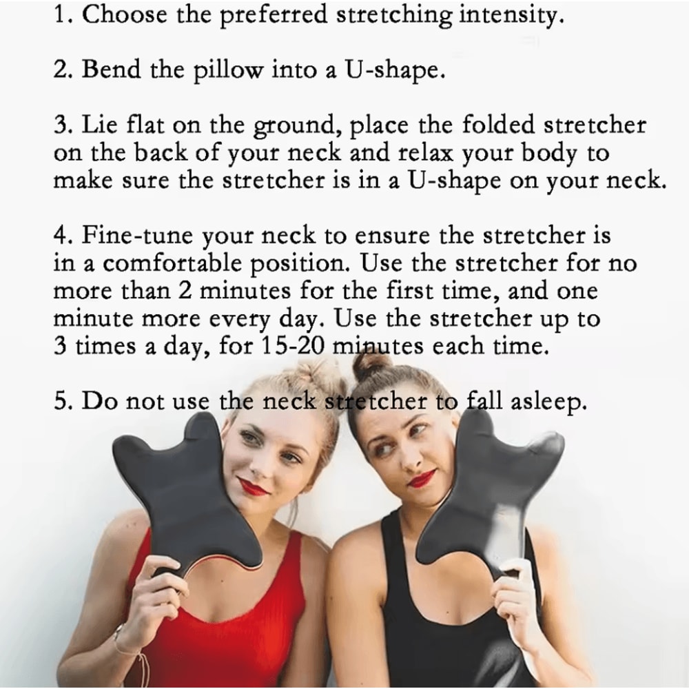 New Design Neck And Shoulder Relaxer Traction Pillow Portable Cervical Spine Stretching Orthosis 4