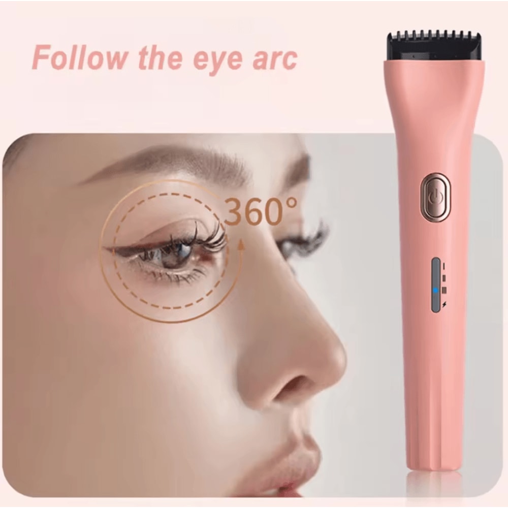 Portable 5D Heating Curling Electric Eyelash Curler 3Mode Heated Lash Perm Makeup Tool 1