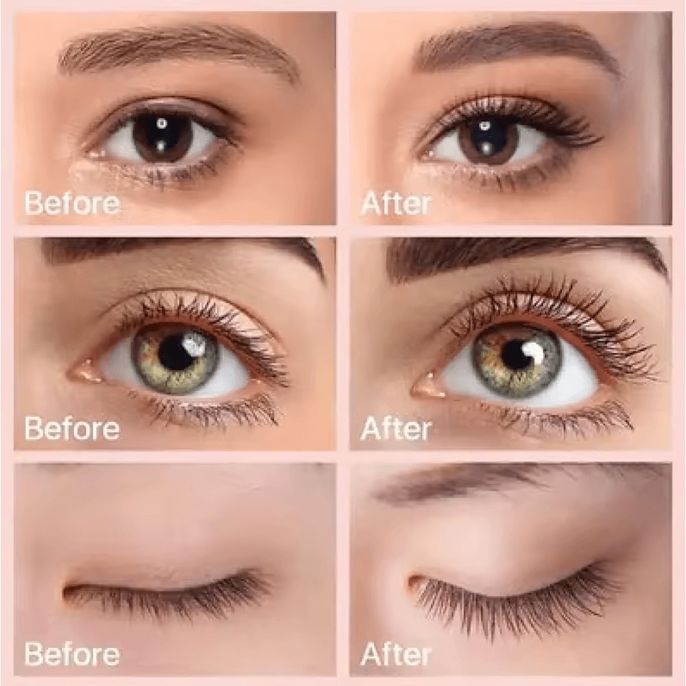 Portable 5D Heating Curling Electric Eyelash Curler 3Mode Heated Lash Perm Makeup Tool 3