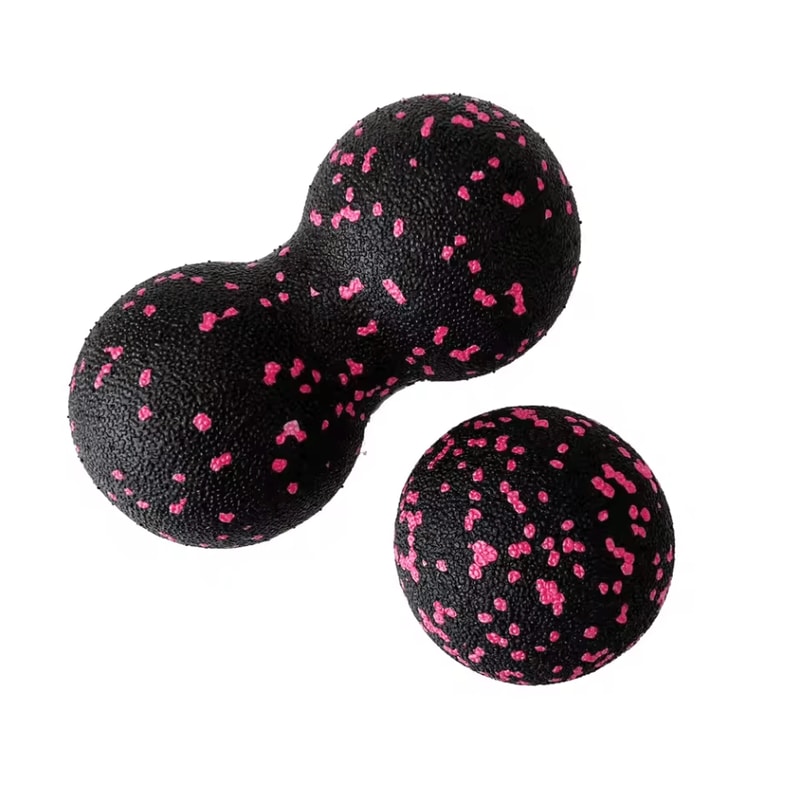 EPP 8 Cm Peanut Body Massage Ball HighDensity Myofascia Fitness Pain Relief Tool 8