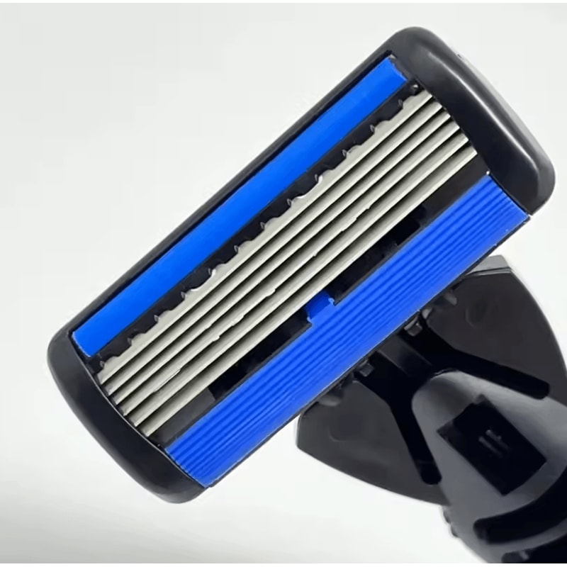 Classic 6Edge Safety Razor Manual Shaver With 27 Replacement Blades For Mens Womens Hair Removal 0