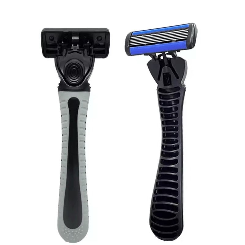 Classic 6Edge Safety Razor Manual Shaver With 27 Replacement Blades For Mens Womens Hair Removal 1