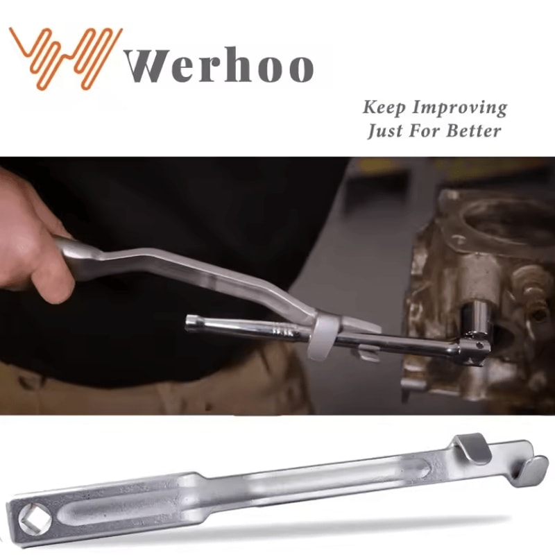 Universal Wrench Extension Tool Adjustable Torque Lever Arm Wrench Extender 2