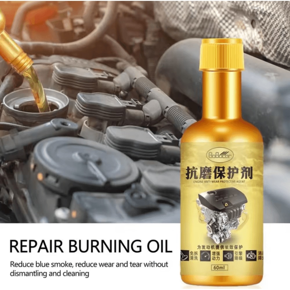 60 Ml Engine Wear Repair Agent Fuel Consumption Reducer GasolineDiesel Oil Additive 2