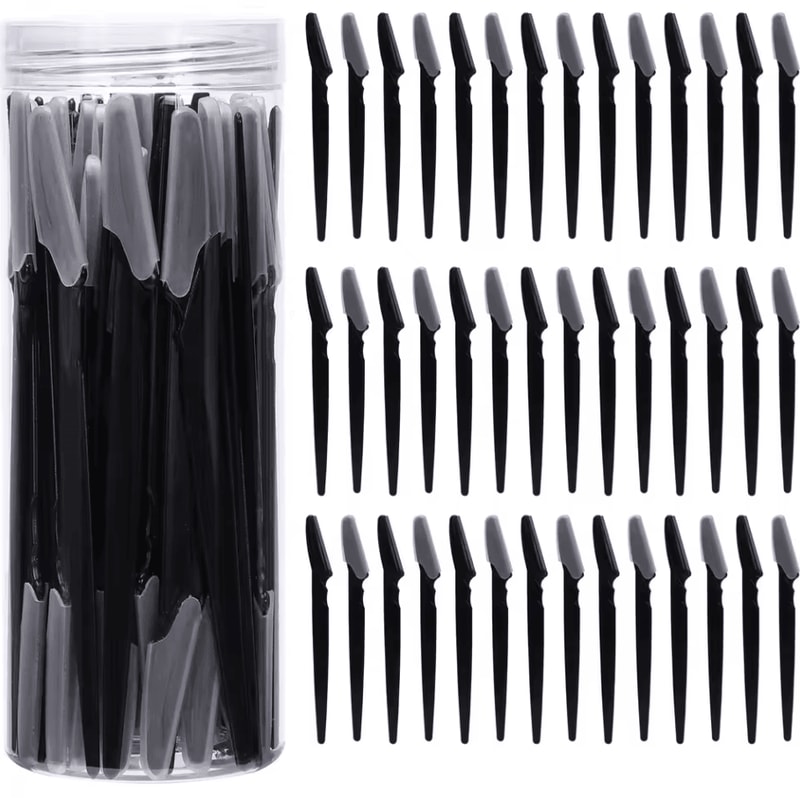 40Piece Eyebrow Trimmer Makeup Beauty Tools Set Safe Razor Blades For Face Body Hair Removal 7