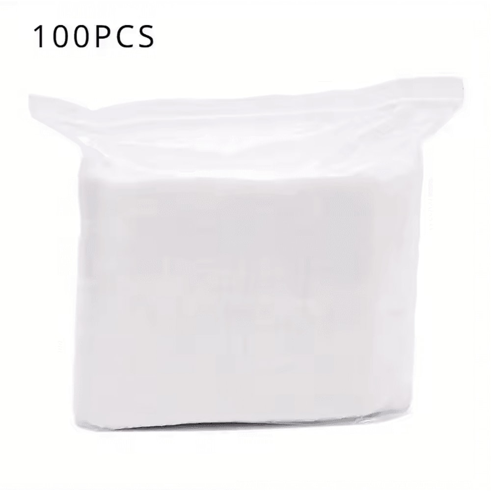 100 Pcs Dust Removal Paper White Aluminum Pole Flat Dust Mop MultiSurface DryWet Floor Cleaner 5