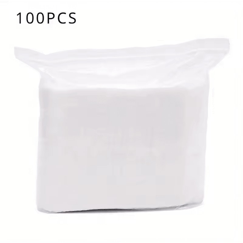 100 Pcs Dust Removal Paper White Aluminum Pole Flat Dust Mop MultiSurface DryWet Floor Cleaner 5